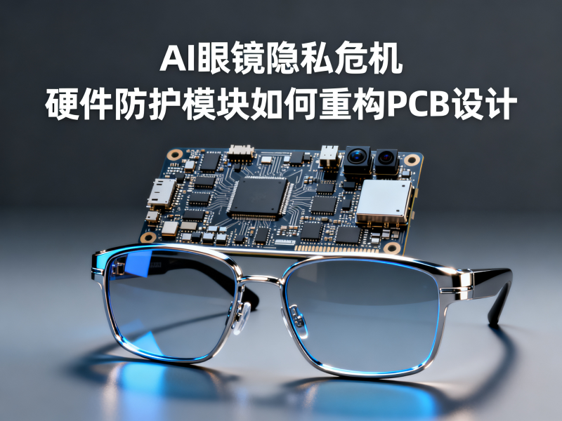 AI眼镜隐私危机——硬件分化如何重构PCB设计