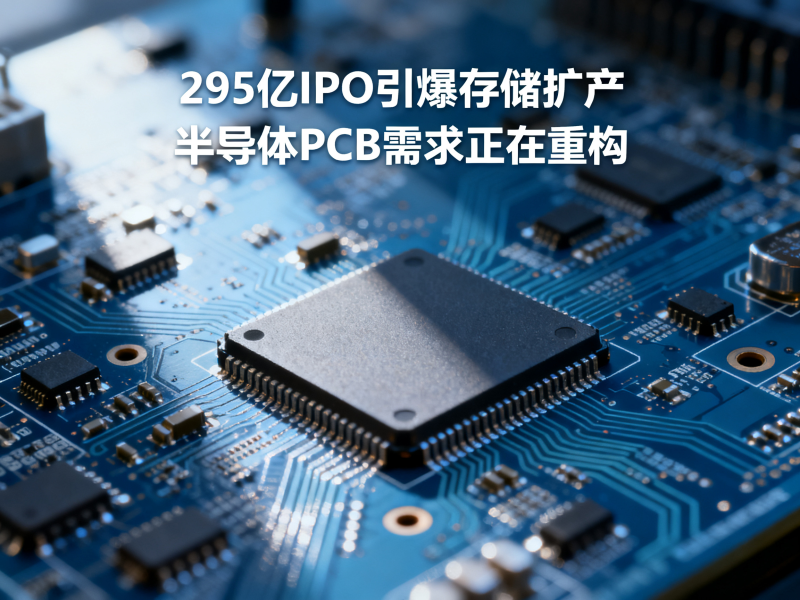 295亿IPO引爆存储扩产：半导体PCB需求正在重构