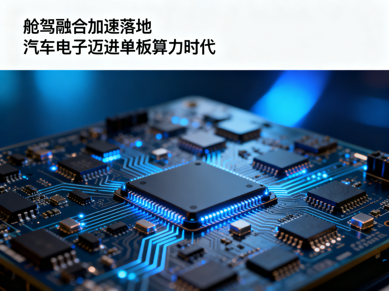 舱驾融合进入加速落地期：汽车电子迈向“单板算力时代”