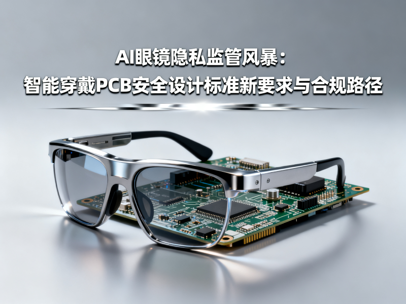 AI眼镜隐私监管风暴：智能穿戴PCB安全设计标准新要求与合规路径