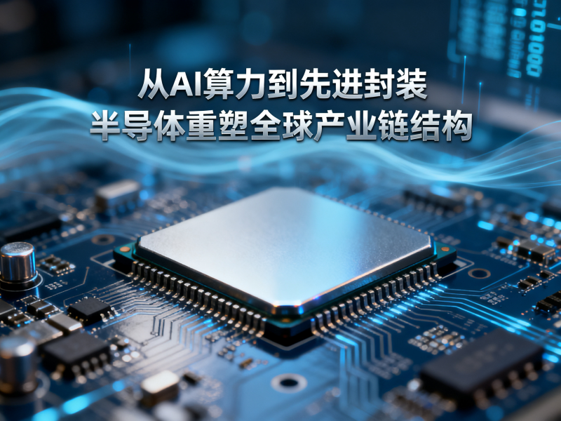 从AI算力到先进封装：半导体如何通过应用端重塑全球产业链结构