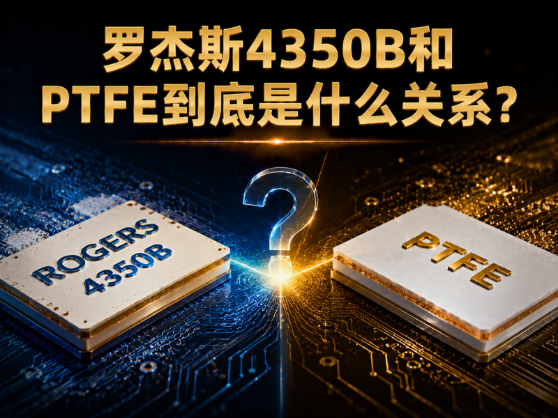 罗杰斯4350B和PTFE到底是什么关系？