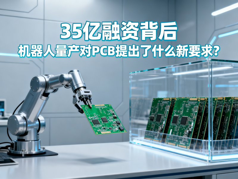 极佳视界35亿融资背后：机器人量产对PCB提出了什么新要求？