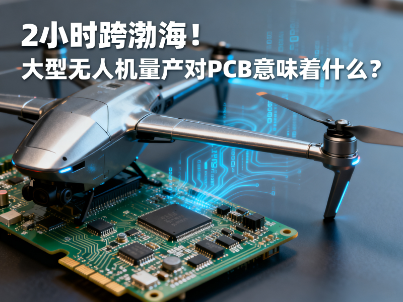 2小时跨渤海！大型无人机量产对PCB意味着什么？