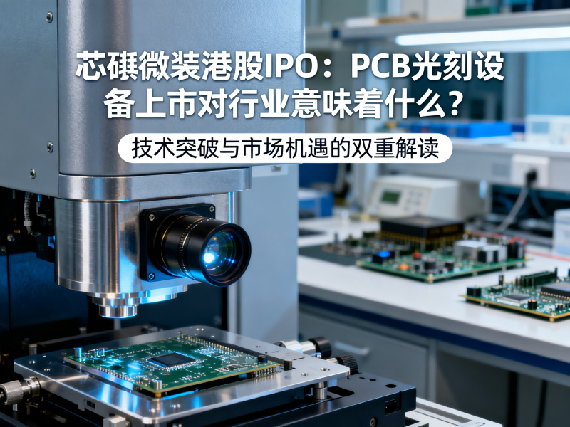 芯碁微装港股IPO招股PCB光刻设备上市，对PCB行业意味着什么？