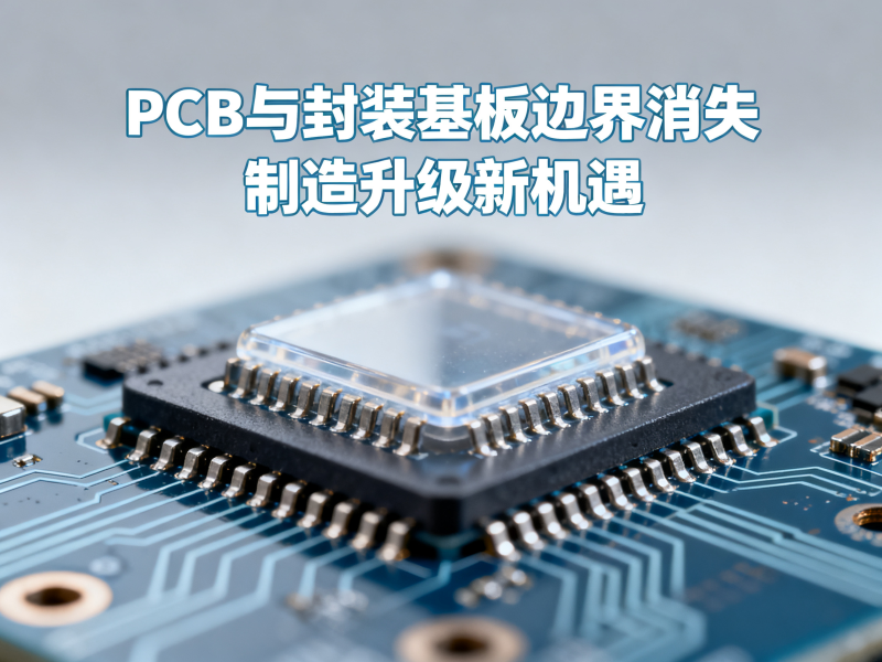 PCB和封装基板的边界正在消失，PCB制造要升级了