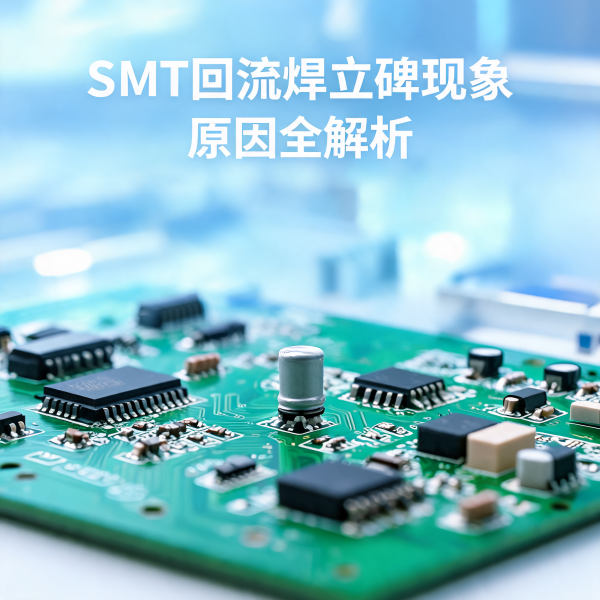 SMT 回流焊立碑现象原因全解析