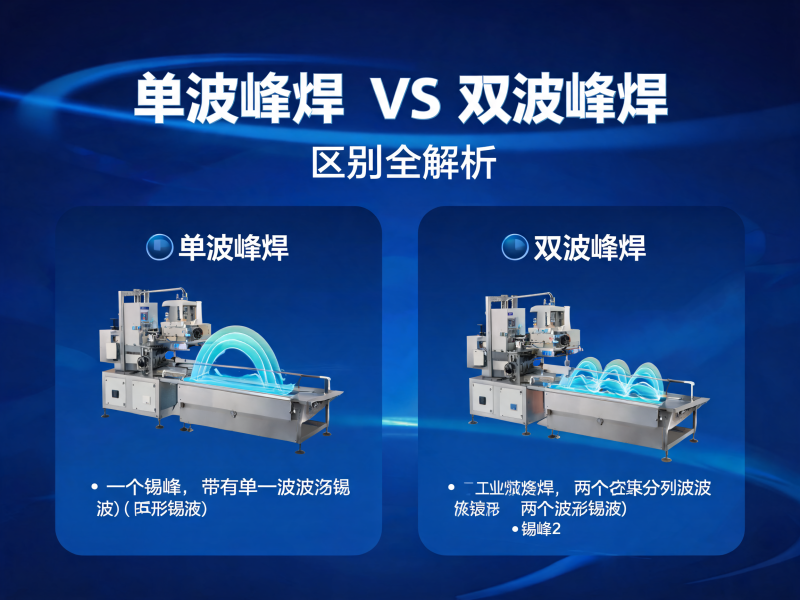 双波峰焊与单波峰焊区别全解析