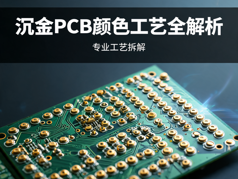 沉金 PCB 为什么是金色？颜色背后的工艺全解析