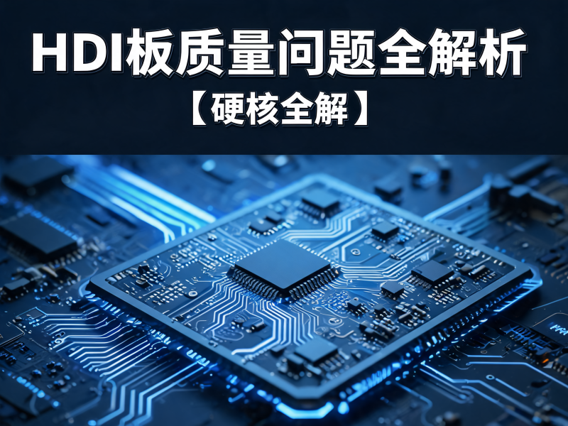 HDI 板常见质量问题全解析：从设计到生产的避坑指南
