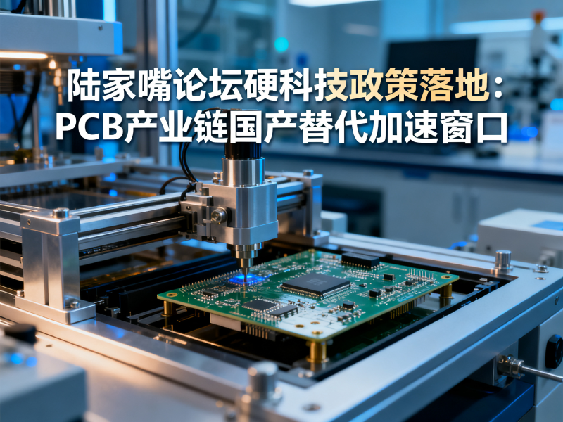 陆家嘴论坛硬科技政策落地：PCB产业链国产替代加速窗口