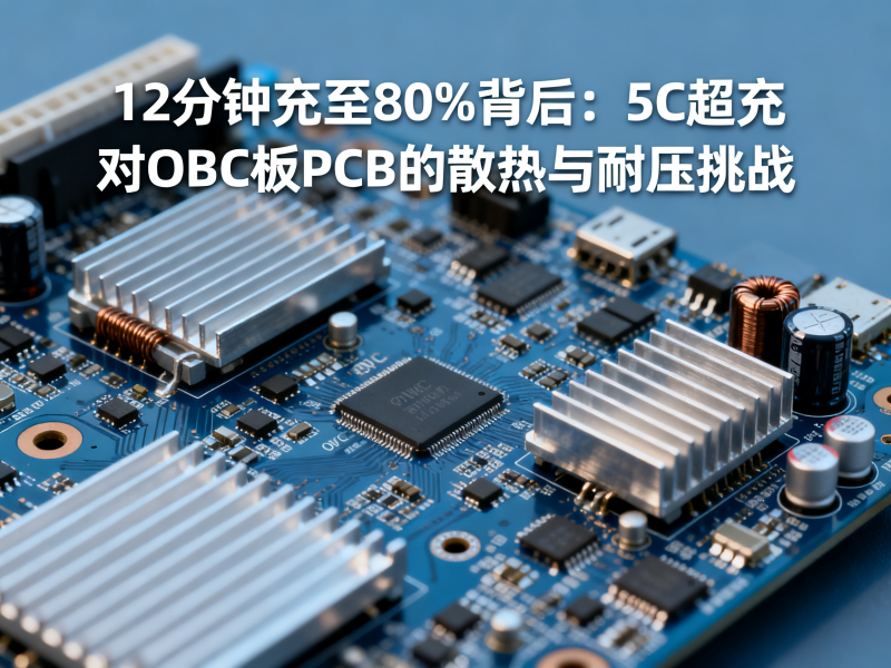 12分钟充至80%背后：5C超充对OBC板PCB的散热与耐压挑战