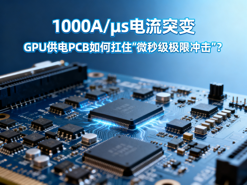 1000A/μs电流突变：GPU供电PCB如何扛住
