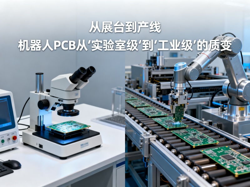 从展台到产线：机器人PCB从