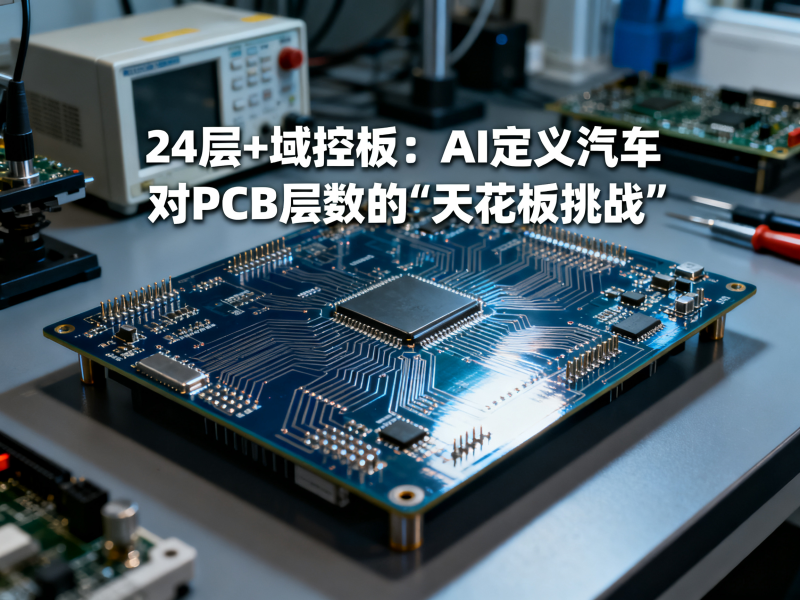 24层+域控板：AI定义汽车对PCB层数的