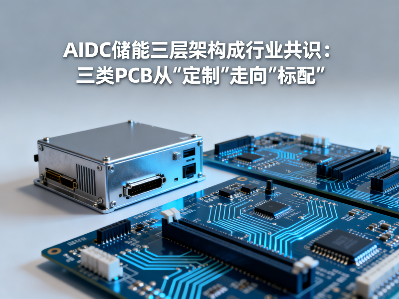 AIDC储能三层架构成行业共识：三类PCB从
