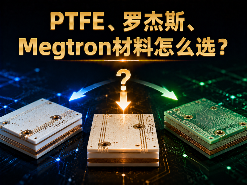 PTFE、罗杰斯、Megtron材料怎么选？