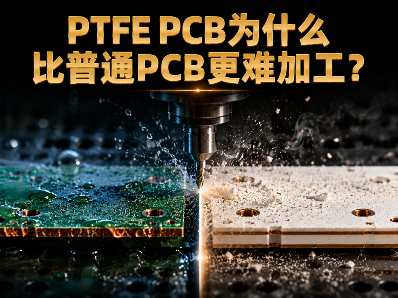 PTFE PCB为什么比普通PCB更难加工？