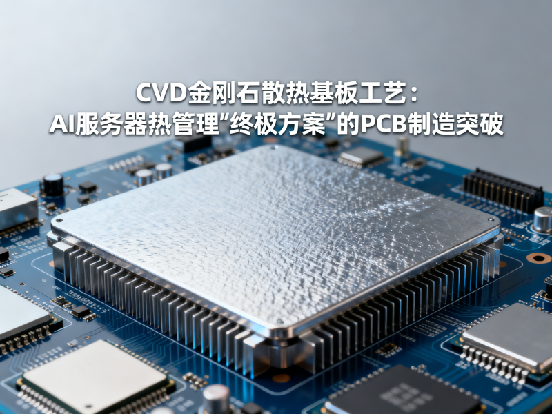 CVD金刚石散热基板工艺——AI服务器热管理