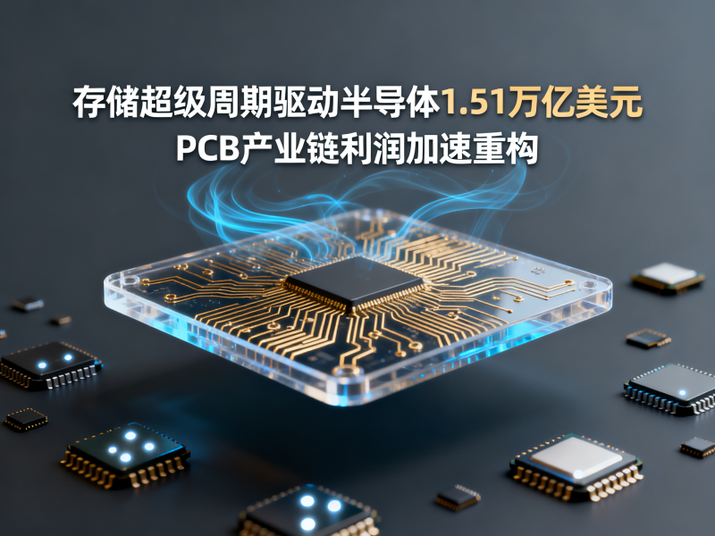 存储超级周期驱动半导体1.51万亿美元——PCB产业链利润加速重构