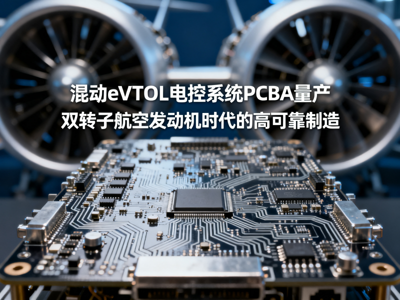 混动eVTOL电控系统PCBA量产：双转子航空发动机时代的高可靠制造