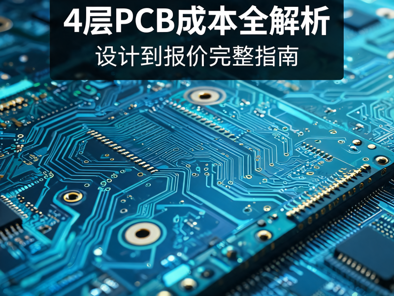 4 层 PCB 成本全解析：从设计到报价，钱都花在哪了？