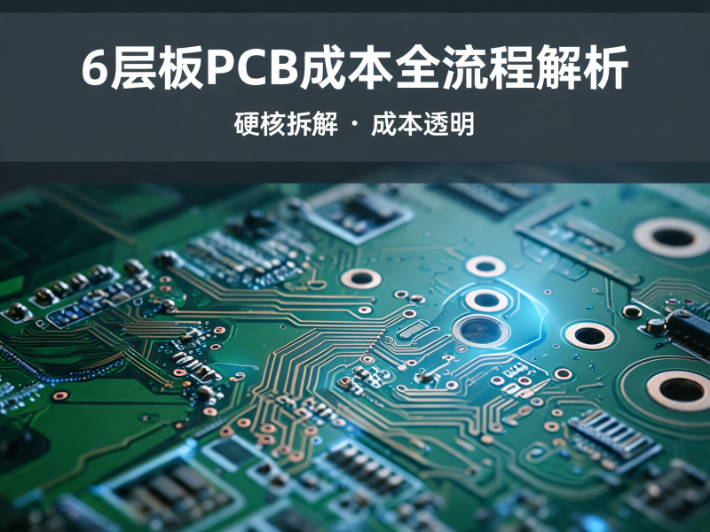 6 层 PCB 板打样成本全解析：从板材到成品，钱都花在哪了？