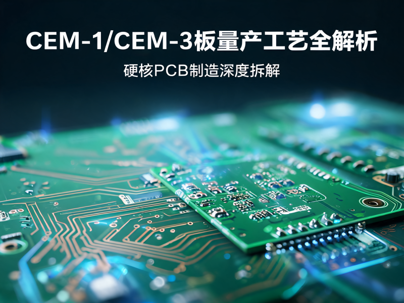 CEM-1/CEM-3板量产工艺全解析