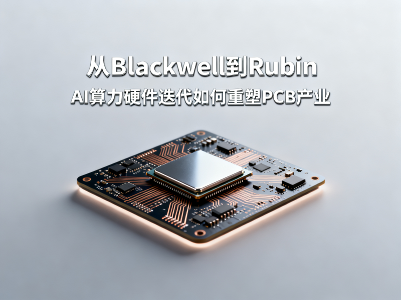 从Blackwell到Rubin，AI算力硬件迭代如何重塑PCB产业