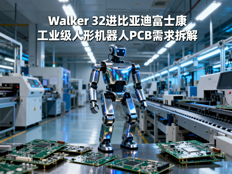 5000台具身智能机器人进入大国工程，高可靠PCB成为刚需