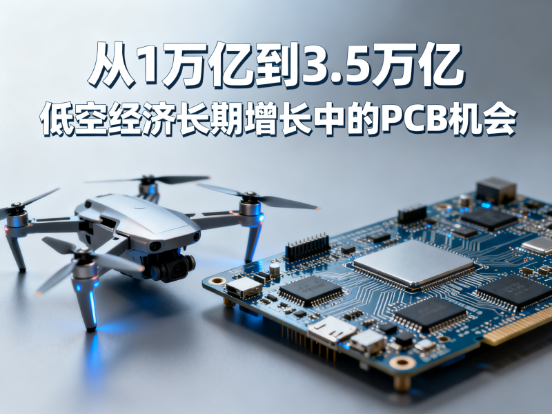 从1万亿到3.5万亿：低空经济长期增长中的PCB机会