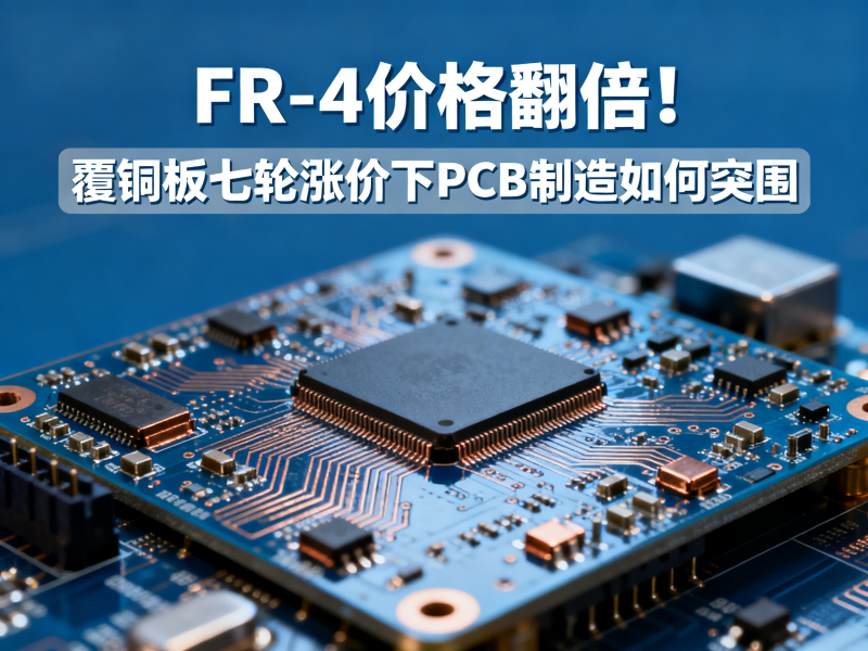 FR-4价格翻倍！覆铜板七轮涨价下PCB制造如何突围