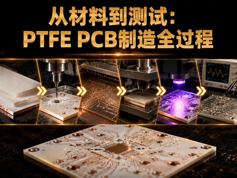 从材料到测试：PTFE PCB制造全过程