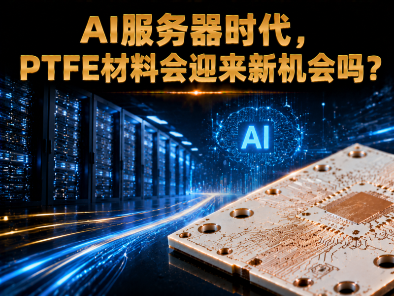 AI服务器时代，PTFE材料会迎来新机会吗？