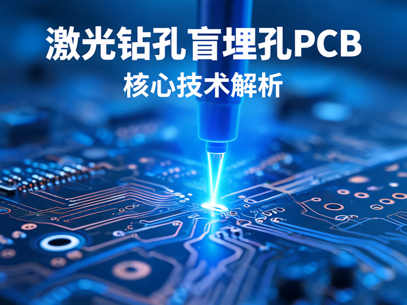 激光钻孔盲埋孔 PCB：高密度互连的核心技术解析
