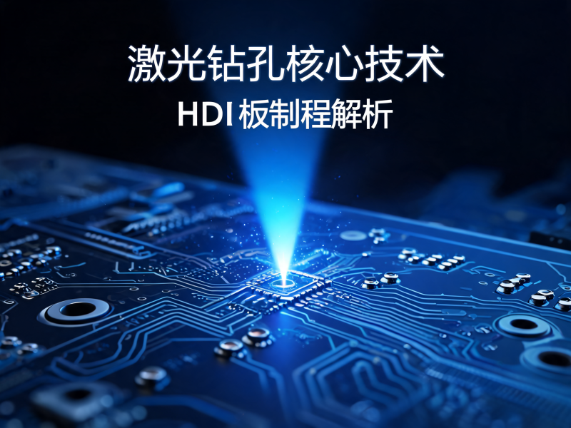 HDI 板为什么要用激光钻孔？普通机械钻不行吗？