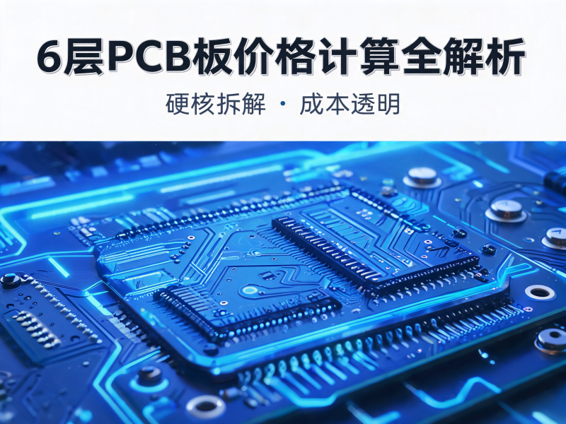 6 层 PCB 板价格计算全解析：从板材到工艺，一文看懂成本构成
