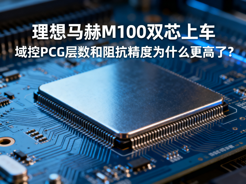 理想马赫M100双芯上车：域控PCB层数和阻抗精度为什么更高了？