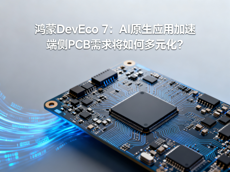 鸿蒙DevEco 7：AI原生应用加速，端侧PCB需求将如何多元化？