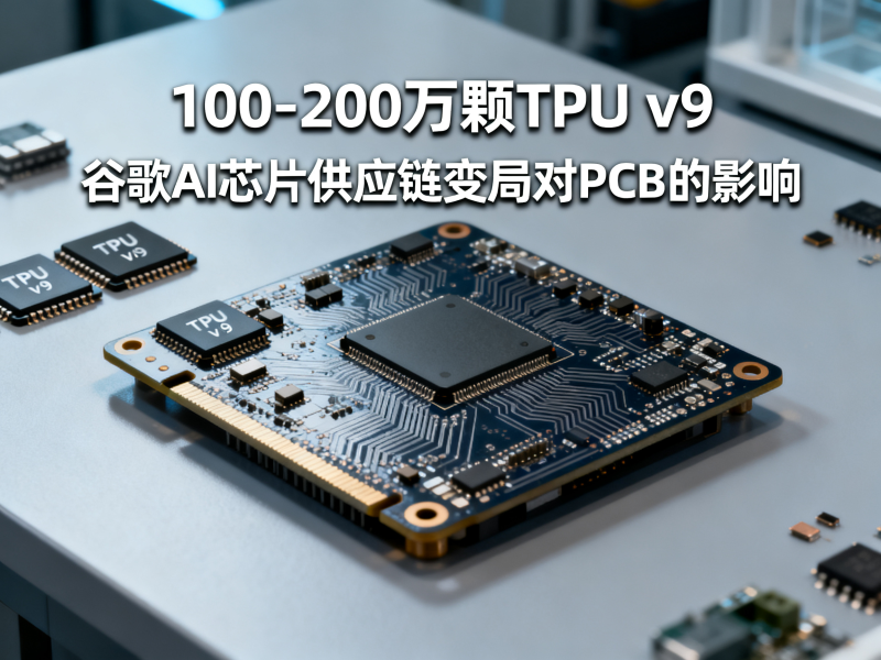100-200万颗TPU v9：谷歌AI芯片供应链变局对PCB的影响