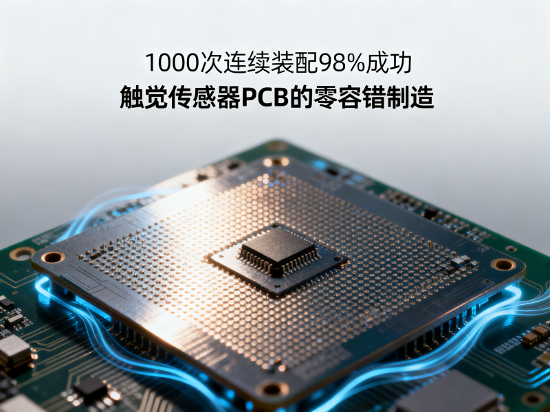 1000次连续装配98%成功：触觉传感器PCB的零容错制造