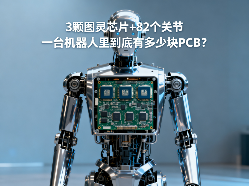 3颗图灵芯片+82个关节：一台机器人里到底有多少块PCB？