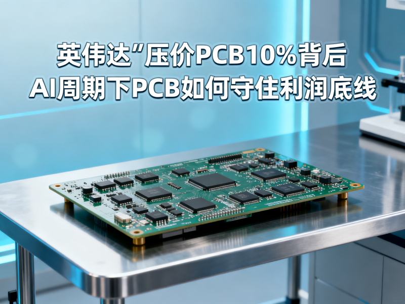 英伟达“压价PCB10%”背后：AI周期下PCB如何守住利润底线