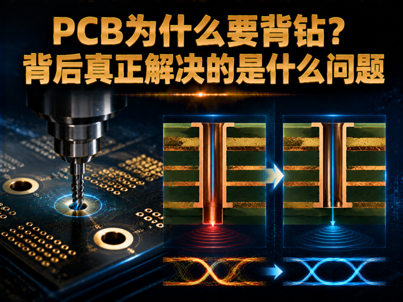 PCB为什么要背钻？背后真正解决的是什么问题
