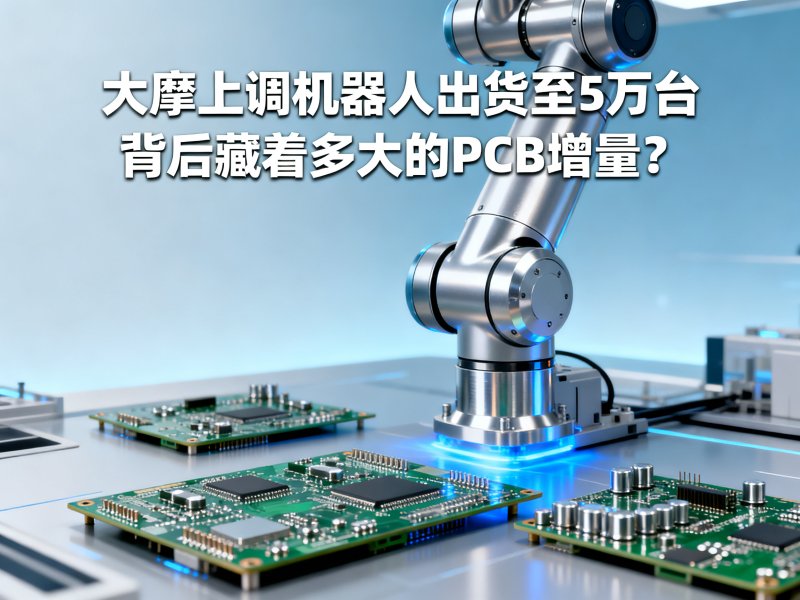 大摩上调机器人出货至5万台：背后藏着多大的PCB增量？