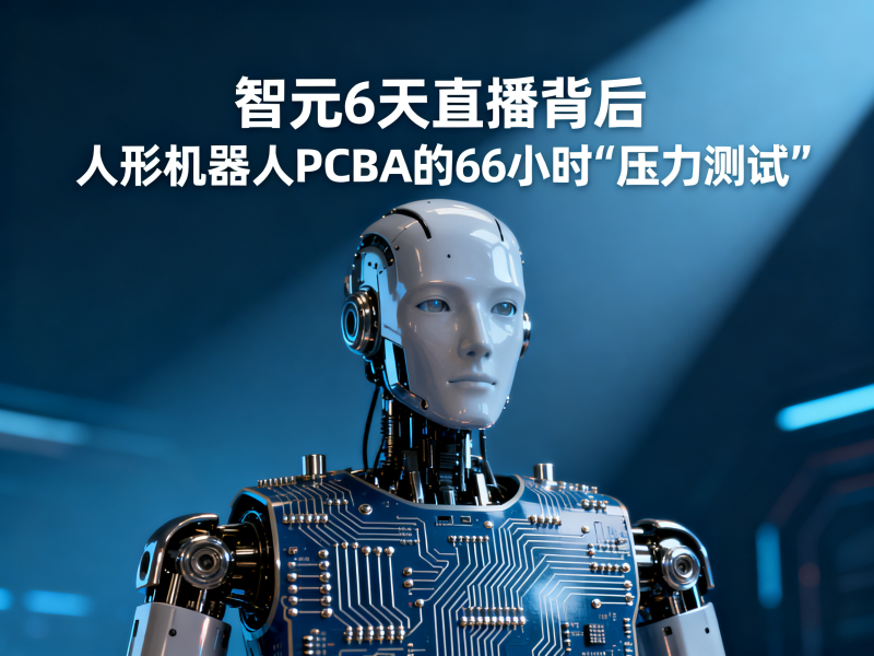 智元6天直播背后：人形机器人PCBA的66小时