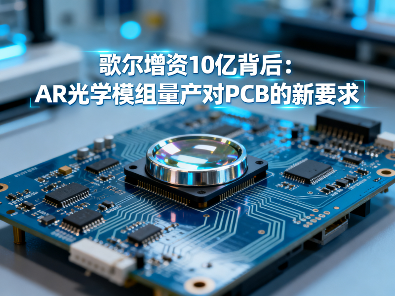 歌尔增资10亿背后：AR光学模组量产对PCB提出哪些新要求