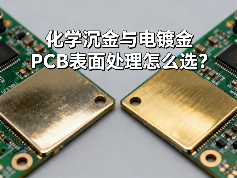 化学沉金与电镀金，PCB 表面处理到底怎么选？