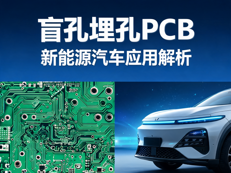 盲孔埋孔 PCB：新能源汽车的 “隐形” 技术核心