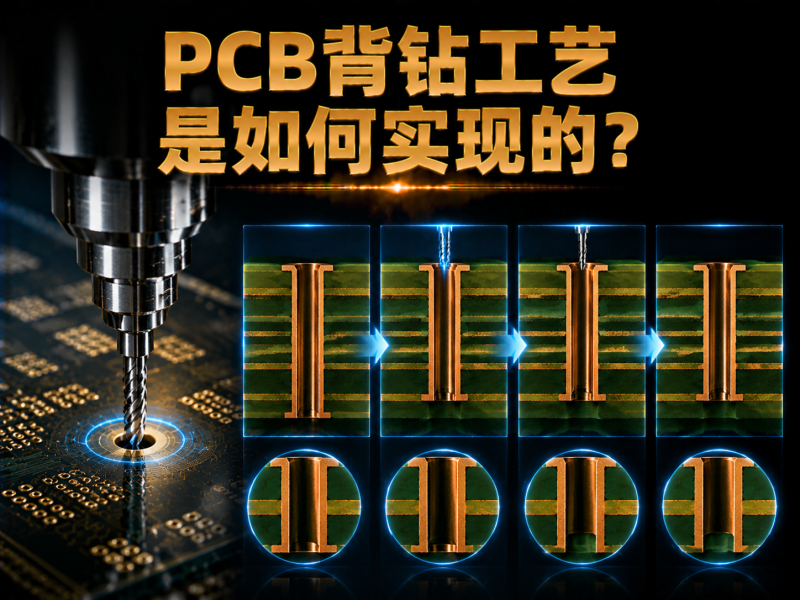 PCB背钻工艺是如何实现的？